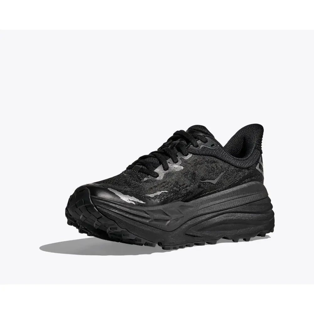 Hoka One One Stinson 7 1141530-BBLC Sneaker Mens 8 D Black Running Shoes LIQ1506